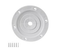 Genérico Fishing Rod Cover Gasket, Flexible Rod Holder Seal, Multi-Functional Casting Aid Accessories and Sturdy Boat Gear for Enthusiasts, Professionals, Adult, Beginners, White Color