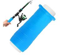 Genérico Fishing Rod Handle Shrink Wrap - Anti-slip Handle Protector | Sweat Absorbent Wear-Resistant Fishing Pole Grip Cover | Cold Shrink Wrap Grip Tape for Hand Tool, Men Women Athlete Beginners