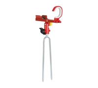 Generico Fishing Rod Holder, Angling Pole Rack With Ground Spikes, Adjustable Fishing Rod Stand For Boat Shore Kayak Pontoon Dock Surf Beach Outdoor Fishiing Equipment Support Accessory Use