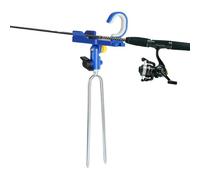 Generico Fishing Rod Holder, Angling Pole Rack With Ground Spikes, Adjustable Fishing Rod Stand For Boat Shore Kayak Pontoon Dock Surf Beach Outdoor Fishiing Equipment Support Accessory Use