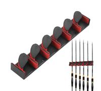 Genérico Fishing Rod Holders For Wall, 35x5.5x3cm Multifunctional Fishing Rod Storage | Easy Installation Advanced Wall Mounted Fiishing Pole Holders with Soft Protective Pad, Up To 6 Rods