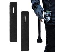 Genérico Fishing Rod Sleeve,2-Piece Rubber Elastic Cover - Fishing Rod Covers | Storage Transportation | Sports & Outdoors Accessories For Angler Casting Trolling Fly Boat Shore Lake River
