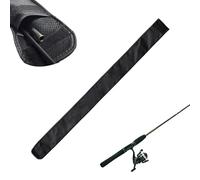 Genérico Fishing Rod Sleeve, Reusable Rod Covers, Portable Fishing Pole Protector, 3.54 Inches Lightweight Sock for Casting, Ice, and Fly Storage and Protection