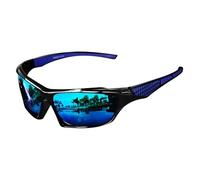 Genérico Fishing Sunglasses, Polarized Sunglasses, Lightweight Sun Glasses with Comfortable Fashion Shades, Outdoor Sport Eyewear for Driving Running Cycling Travel Adventure Men