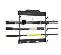 Genérico FishingrodHolder - Expandable Splicing Wall Mount Organizer,FishingrodStorage Rack | Designed As A Simple Wall Mount Rack, These FishingPole Holders Enable A DIY rodStorage System With No T