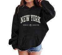Genérico Fisiología del Ejercicio Camiseta Deportiva para niños y niñas, Sudadera Informal con Capucha y Bolsillo, Ideal para Adolescentes y niños. Sudadera Mujer Azul (Black, 7-8 Years)