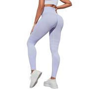 Genérico fit Leggins 3D de Compresión para Mujer Control Abdomen Anticelulíticos y Reductores Efecto Push Up Intenso para Redefinir Tu Figura en el Gimnasio Yoga Ligero Suave