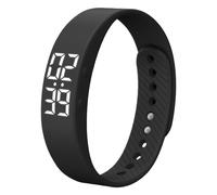 Genérico Fitness Bracelet - Smart Activity Tracker for Running, Exercise, Waterproof Monitor with Pedometer, Health Monitor for Men, Women, Students, Gym, Walking, Calories, Workout