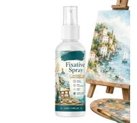 Genérico Fixative Spray 100ml Quick Dry For Charcoal Pencil Pastel Artwork