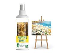 Genérico Fixative Spray, 120ml Smudge-Proof Quick Drying Paint Primer, Pencil Drawing Fixative Spray For Painting Crafts Art Wallpaper Acrylics Gouache Charcoal Oils Artwork Protection Durable Finish