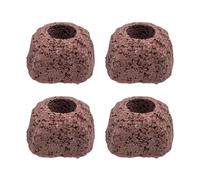 Genérico Fixed Plant Rings - Porous Volcanic Stone Weights, Aquatic Water Rocks,Natural Decoration Base | Odor Elimination Support, Freshwater Shrimp Pond Pool Cultivation Landscape Aquarium Elements