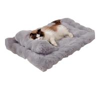 Genérico Flaches Katzenbett - weiche mit abnehmbarem Kissen | wärmende Katzenbett-Schlafmatte | Welpen, Kätzchen, Innenbereich, Wohnung, Boden, Couch, Kiste, Zwinger, Winter, Herbst