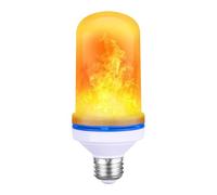 Genérico Flame Bulbs For Outdoor Lights - Fire Effect Bulb, Flickering Lamp, Decorative Light, Energy Saving | Indoor Outdoor Lighting For Dinner Home Restaurant Wedding Christmas Patio Bedroom Porch