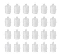 Genérico Flameless Led Candles, Crystal Led, Flashing Led Candles, Candle Home Decor, Battery-operated Flameless Crystal Candles For Home Decor And Events