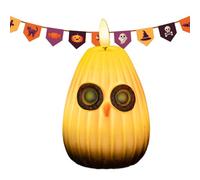 Genérico Flameless LED Candles, Owl-Shaped Realistic Night Lights, Battery Operated Flickering Lights, for Bedroom Hotel Wedding Living Room Reading Corner Garden Outdoor Party 2.83x2.83x3.82 inches