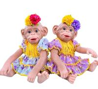 Genérico Flamenchitas - Monitas vestidas de Flamenca - Muñecas Monas de 27 cm