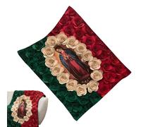 Genérico Flannel Warm Soft Religious - Throw Blanket, Virgin Mary Throw Blanket For Sofa Recliner Lounge Living Room Bedroom Dorm Apartment Women Men Girls Teens