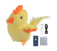 Genérico Flapping Bird Cat Toy - Realistic Movement, Interactive Flapping Wings, Soft Plush Kitten Toy | Indoor Cat Play, Kitten Exercise, All Breeds Enrichment, Solo Entertainment