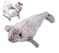 Genérico Flapping Cat Toys, Realistic Interactive Cats Toy Indoor, Rechargeable Sea Animals Design Inside Cats Kicking Toy for Pets, Kitten, Small Dog, 11.02x7.09/12.6x8.66 Inches