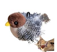 Generico Flappy Bird Cat Toy - Flapping Birds For Kittens | Interactive Cats Exercise Toys All Breeds Play Activity With Touch Sensitive Catnip Chirp Tweet Motion Stimulating Entertainment Game