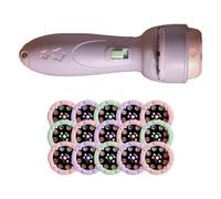 Genérico Flashlight Projector for Kids - 120 Patterns Toy Flashlights, Cartoon Projection Flashlight Toy for Preschool Learning, Educational Story Projector Torch Light Kids Boys Girls Birthday Gift