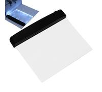 Genérico Flat-Panel LED Reading Light - Portable Detachable Clip Lamp, ABS Build, 6.7x5.6x0.6in Size, Book Night Light for Kids Adults, Perfect for Bed Desk Bedroom Living Room Office School Dorm