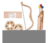 Genérico Flechas Set para Niños, Divertido Set Tiro, Divertido Juguete Lanzamiento con 3 Dianas Y Bolsas Almacenamiento Portátil, Fomenta El Juego Al Aire Libre, para Niños Y Niñas, Juegos rol