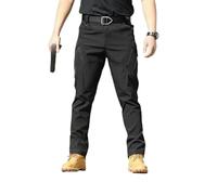 Genérico Flexcamo - Tactical Waterproof Pants, Flex Camo Cargo For Men,Mens CargoWater,Texwix Tactical For Men (XXL,Black x9)