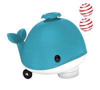 Genérico Flexible Wheels & Music Function, Cooling Fan, Pet Supplies, Balancing Blowing Games For Cats, Kittens |Whale Floating Ball Toy - Cute Whale Levitation Ball,