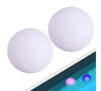 Generico Floating Pool Lights - 2pcs Ball Shape RGB Lamps, 16 Color Changing Waterproof Decorative Gear | Ambient Pool Floating Lights For Night Party Bedroom Hotel Garden Relaxation Fun Use