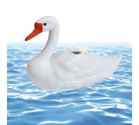 Genérico Floating Pool Lights | Swan Shape Smart Sensor Solar Pond Lamp