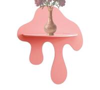 Genérico Floating Shelves Dripping Shape Decorative Rack Wall Decor Book Shelves for Home Apartment Nursery Living Room Bedroom Study Room Balcony Displaying Books Plants and Decor