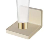 Genérico Floating Shelves for Wall - 10x10.5x7.5cm Stick On Shelf | Multifunctional Acrylic Wall Storage Rack - No Drilling Required | Bathroom Kitchen Dorm Cosmetic Organizer | Easy Mount