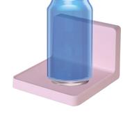 Genérico Floating Shelves for Wall - 10x10.5x7.5cm Stick On Shelf | Multifunctional Acrylic Wall Storage Rack - No Drilling Required | Bathroom Kitchen Dorm Cosmetic Organizer | Easy Mount