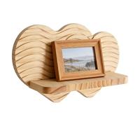 Genérico Floating Shelves for Wall - Wooden Rustic Storage Display | Durable Rack with Mounting Hardware, Bedroom Living Room Bathroom Aid, Kitchen Office Apartment Accessory, Farmhouse Book Flower