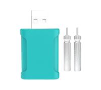 Genérico Floats Batería de : baterías Recargables para Pescar | Tubo Flotante Pescador | Batera LIR425 CR425 Conjunto batería con Cargador USB, 3.7V 14MAH Potencia de Larga duración