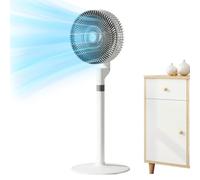 Genérico Floor Fan | 3-Speed Standing Blower USB Plug With Anti-Tip Base