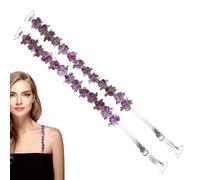 Genérico Floral Bra Straps - Petal Garters, Two Piece Patterned Shoulder Belts For Innerwear Refresh, Pretty Flower Design Supports, Clothing, Undergarment Components For Ladies, Females, And Apparel