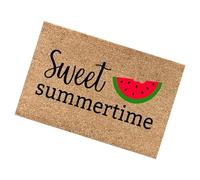 Genérico Floral Front Doormat - Seasonal Welcome Entryway, Tropical Botanical Design with Sturdy Scraping Fibers, Washable Dirt Trapper, Ideal for Indoor Mudrooms and Outdoor Patio Doorways