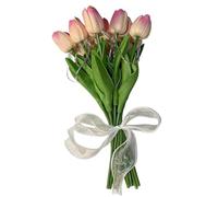 Generico Flores falsas iluminadas Lámparas Florales Decorativas Iluminación | Juego de 15 flores iluminadas para oficina, apartamento, dormitorio, salón, estudio, mesilla de noche, biblioteca