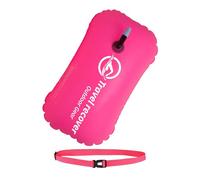 Genérico Flotación De Remolque De De Natación - 18.9x12.4 Pulgadas De Natación Inflable con Cinturón De Cintura Ajustable | Flota Ligera Y Visible De Una Sola Bolsa De Aire para Nadadores De Aguas AB