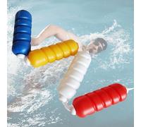 Genérico Flotador de Cuerda de Seguridad para Piscinas - Divisor de 90 a 30 cm para Zonas Poco Profundas y Profundas, líneas de Carril de natación en Rojo, Azul, Blanco y Amarillo Brillantes, Kit de