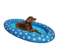 Genérico Flotador De Piscina para Perros | Balsa Inflable Segura, Cómoda Y Portátil - Balsa Perros Mascota | para Verano Exterior Fuera Interior Agua Lago Río Playa Mar Estanque Jardín Mascota