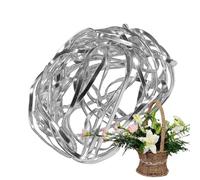 Genérico Flower Arranger - Floral Frog Wire Ball, Cage Lid Twistable, Aluminum Alloy Fixing Tool Reusable Bouquet Support Holder | Ideal for Homes Parties Shops Display Decoration Diy Arranging