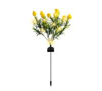 Generico Flower Lights - Luces solares para exteriores | Solar Powered Garden Lights | Solar Decorative Garden Lights Outdoor | LED Solar Outdoor Lights For Outside Patio Pathway Lawn And Yard