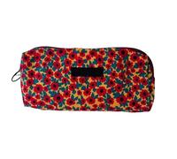 Genérico Flower Pencil Case, Zipper Pouch Pen Bag Organizer, Multi-Functional Makeup and Toiletry Bag, Floral Storage Pouch, Travel Organizer for Pens, Makeup, and Accessories