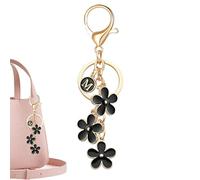 Genérico Flower Purse Charm,Cute Metal Decorative Purse Accessories - Kawaii Backpack Pendants,for Schoolbag Phone Wallet Backpack Suitcase