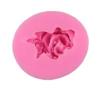 Genérico Flower Silicone Mold | 3D Sugarcraft Cake Decoration Maker | Flowers Ornaments Mold | For Dessert Soap Clay Chocolate Jelly Sugar Candle Gum Paste Fondant Baking
