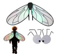 Genérico Fly Costume - Fun Realistic Animal-Themed Outfits Eye Cover