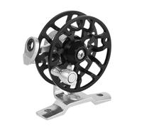 Generico Fly Fishing Reel - 6,7 cm Aluminium Alloy Fly Reel | Front Start Fishing Line Reels for Raft Ice Wheat Grain | Live Fish Reels Fishings Tackle for Trout Salmon | 52g 55g Black Colorful